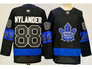 Fanatics Toronto Maple Leafs #88 William Nylander 3rd Jersey Black