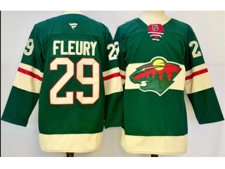 Fanatics Minnesota Wild #29 Marc-Andre Fleury Jersey Green