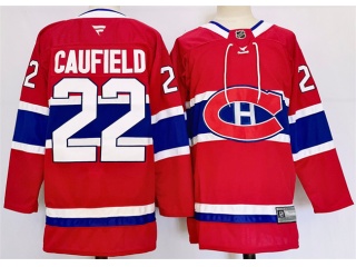 Fanatics Montreal Canadiens #22 Cole Caufield Jersey Red