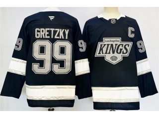 Fanatics Los Angeles Kings #99 Wayne Gretzky Jersey Black