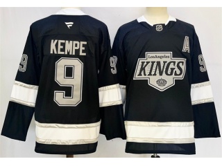 Fanatics Los Angeles Kings #9 Adrian Kempe Jersey Black