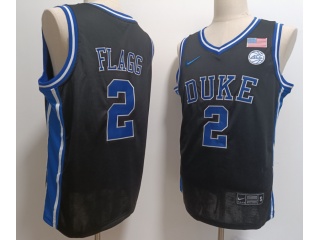 Duke Blue Devils #2 Cooper Flagg Jersey Black