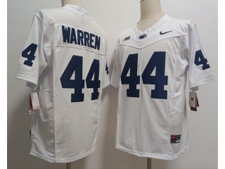 Penn State Nittany Lions #44 Tyler Warren Jersey White