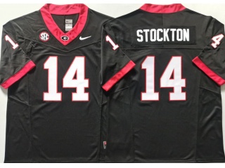 Georgia Bulldogs #14 Gunner Stockton F.U.S.E Limited Jersey Black