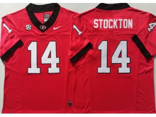 Georgia Bulldogs #14 Gunner Stockton F.U.S.E Limited Jersey Red